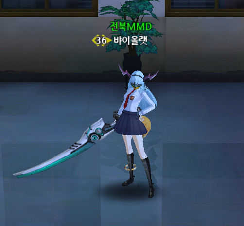 바이올렛 보스 무기 코스튬 (초반부)(수정)